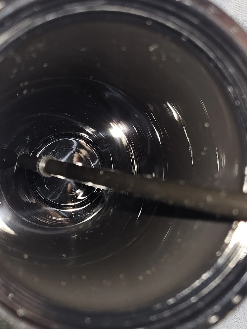Starbucks Matte Black Geometric Tumbler with Lid and Straw